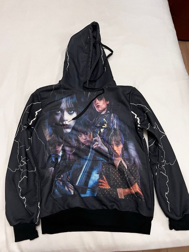 Felpa Wednesday Addams S - Nuova