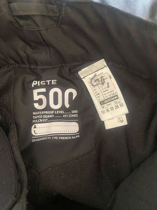 Pantalones esquí niño 12-14 años