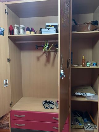 Armario madera 245x235x55