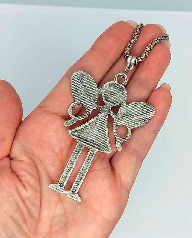 Colgante hada del bosque 3 corazones