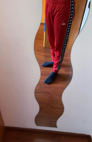 Pantaloni tuta Kappa rossi