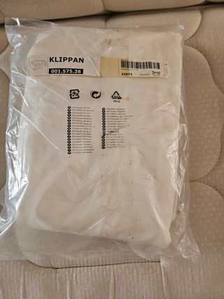 Funda de sofá KLIPPAN IKEA blanca