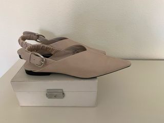 Zapatos Zara de piel. Talla 37