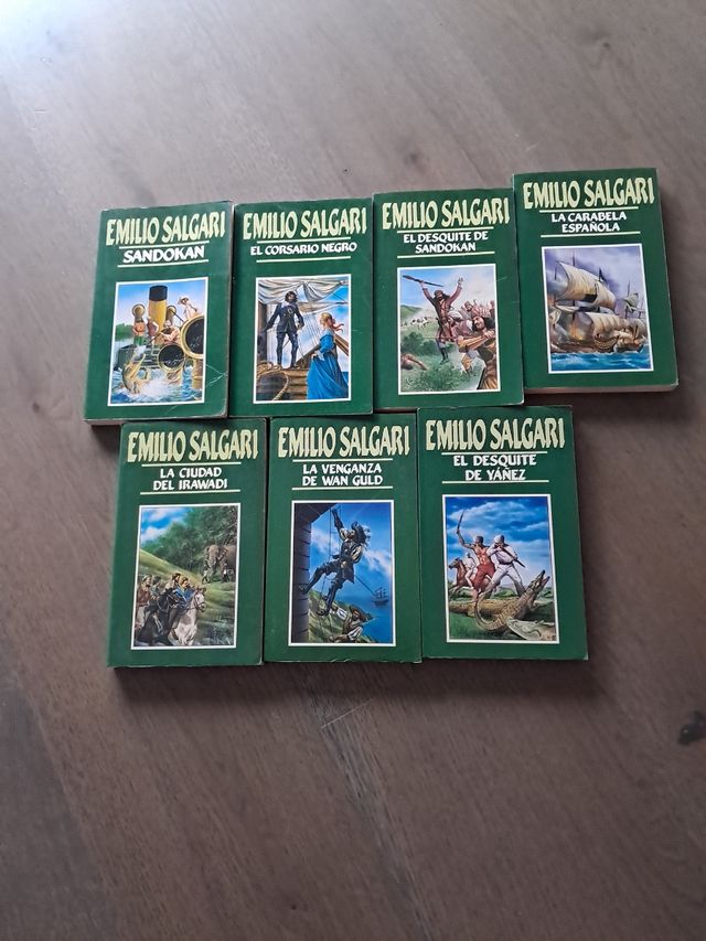 Libros Emilio salgari