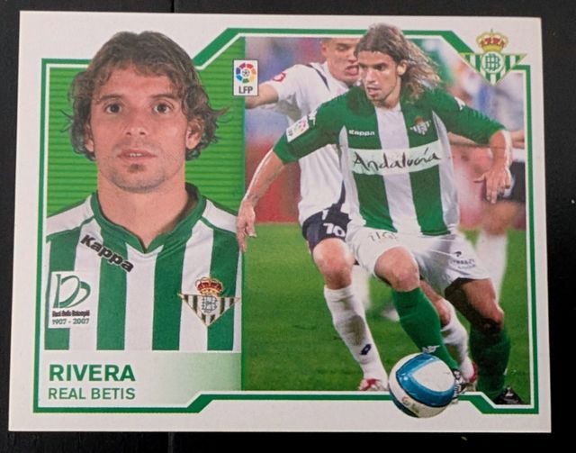 12 Cromos liga 2007-2008 Real Betis