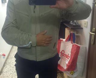 Giubbotto moto Tucano traforato con protezioni