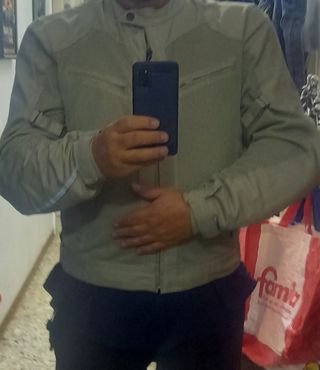 Giubbotto moto Tucano traforato con protezioni