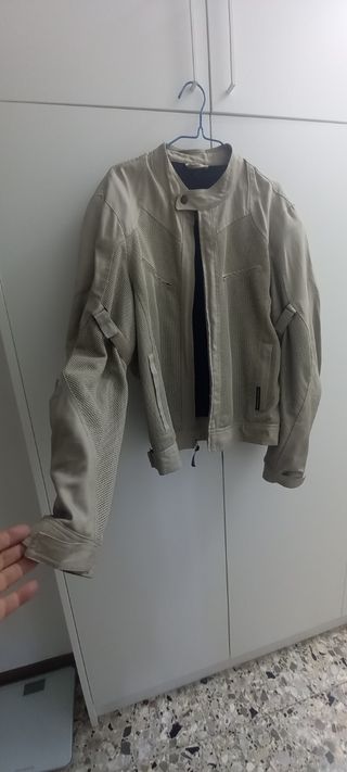 Giubbotto moto Tucano traforato con protezioni