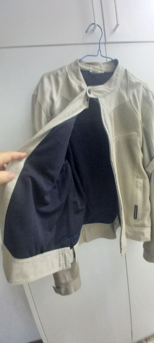 Giubbotto moto Tucano traforato con protezioni