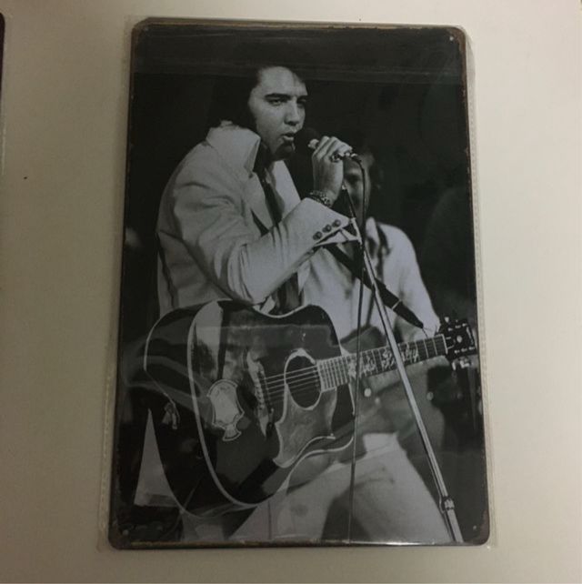 Chapa Elvis Presley Vintage