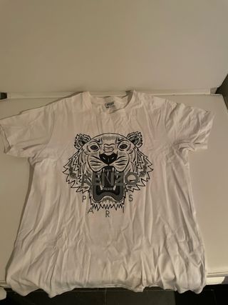 Camiseta Kenzo Tigre Blanca - M