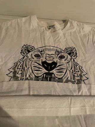 Camiseta Kenzo Tigre Blanca - M