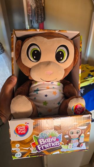 Peluche Mono Bebé Baby Friends