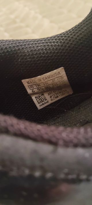 Botas fútbol Adidas - usadas - nº 38,5