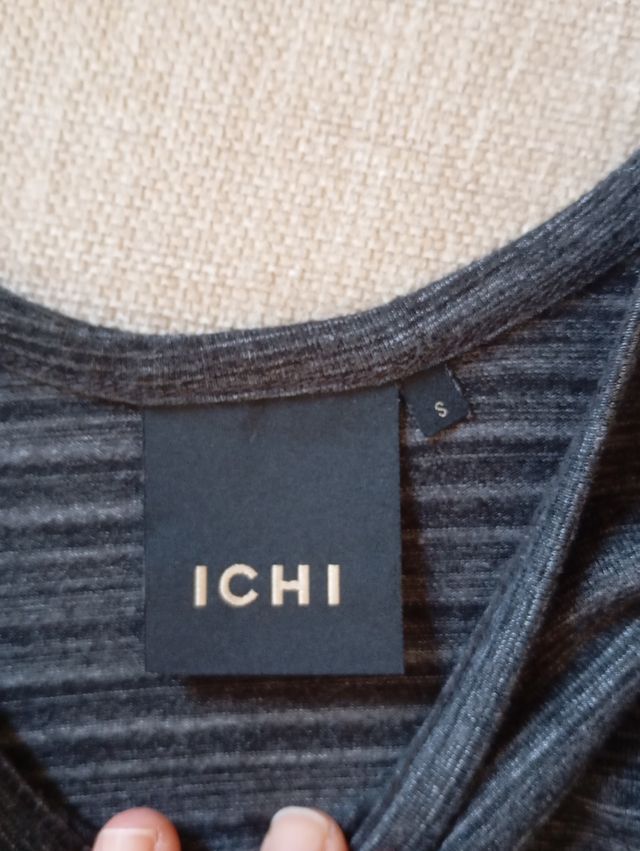 Camiseta Ichi gris - Tirantes regulables