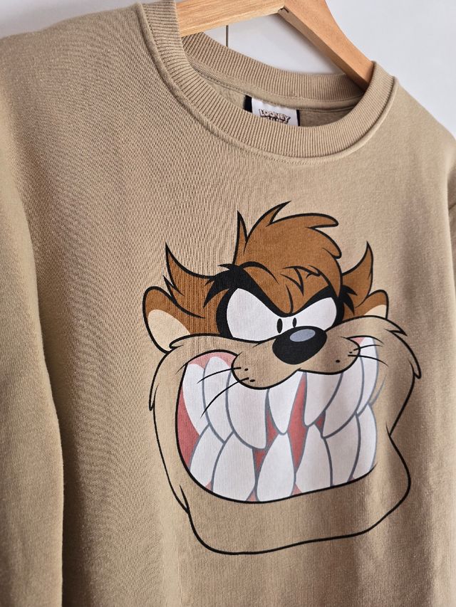 Sudadera Looney Tunes Tasmania