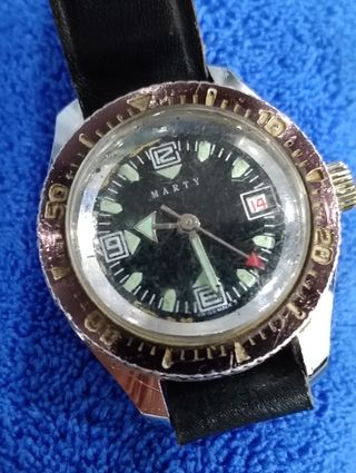 RELOJ MARTY AUTOMATICO SUIZO MUJER VINTAGE RARO 