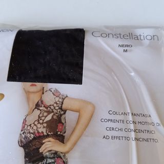 Collant Philippe Matignon Constellation Neri Tg M