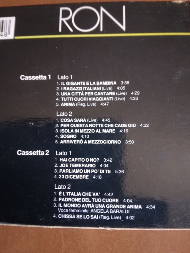 Musicassette e CD Ron