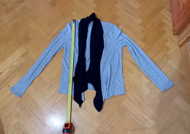 Chaqueta Even & Odd gris-negro