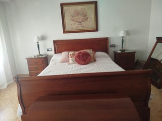 Cabecero cama matrimonio madera