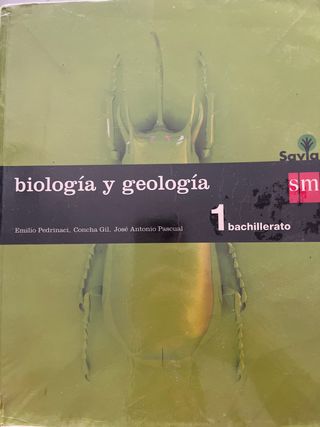 Biología y geología. 1 Bachillerato. Savia (Spa...