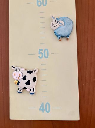 Medidor altura infantil madera