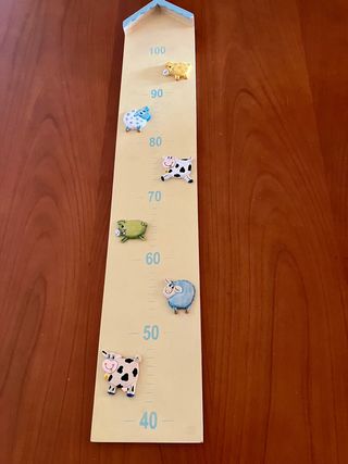 Medidor altura infantil madera