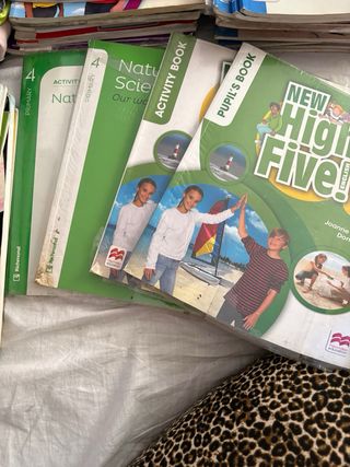 libros de 4 de primaria 
antiguos