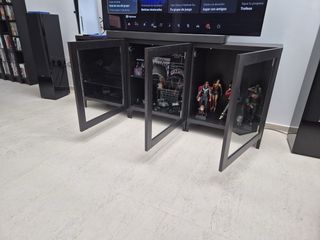 módulos Ikea Besta wengue