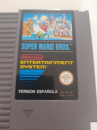 NES Super Mario Bros. Versión Española