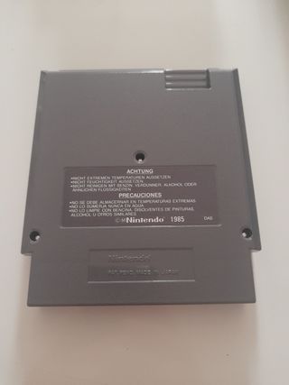NES Super Mario Bros. Versión Española