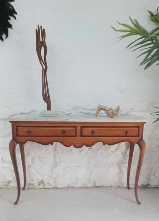 Antiguo Aparador consola recibidor  isabelino - ma