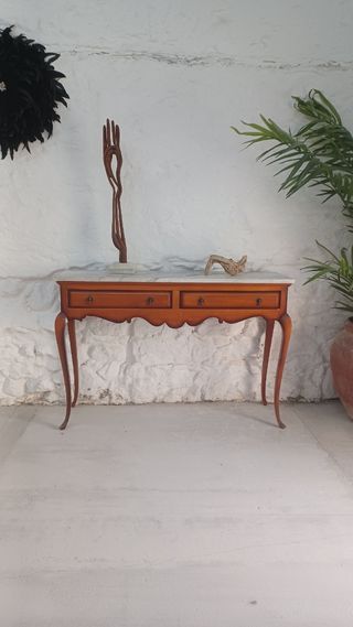 Antiguo Aparador consola recibidor  isabelino - ma