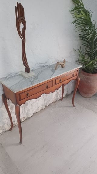Antiguo Aparador consola recibidor  isabelino - ma