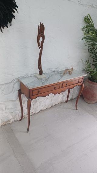 Antiguo Aparador consola recibidor  isabelino - ma