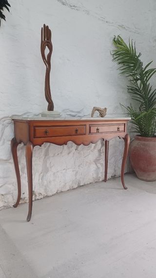 Antiguo Aparador consola recibidor  isabelino - ma