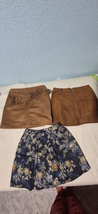 3 minifaldas: Stradivarius, Pull&Bear, Springfield
