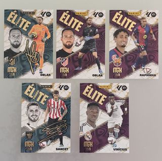 Cartas Megacracks Panini Élite y Élite Power 