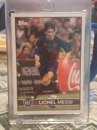 Carta Messi - Topps Champions League