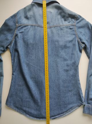 Camisa vaquera azul - Talla M