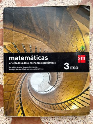 Matemáticas orientadas a las enseñanzas académi...