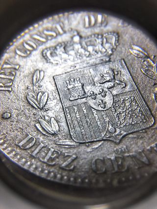 10 céntimos 1878 Alfonso XII ¡¡¡Sin Circular!!!
