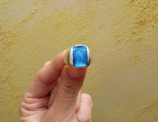 Anillo de plata