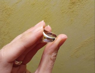 Anillo de plata