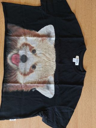 T-shirt National Geographic nera