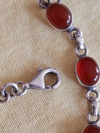 Pulsera y anillo Agatha marrón 