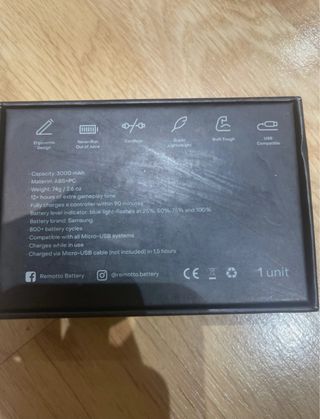 Remotto - Cargador inalámbrico PS4