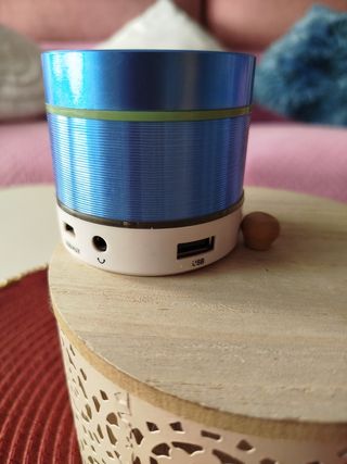 Altavoz Bluetooth Portátil Azul