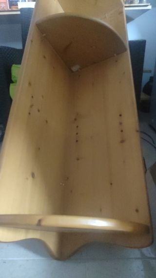 Mueble esquinero madera maciza 120cm